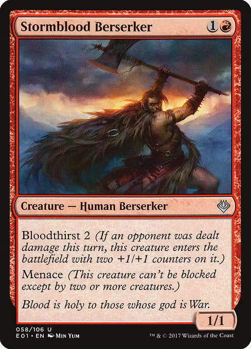 Stormblood Berserker [Archenemy: Nicol Bolas] | Gam3 Escape
