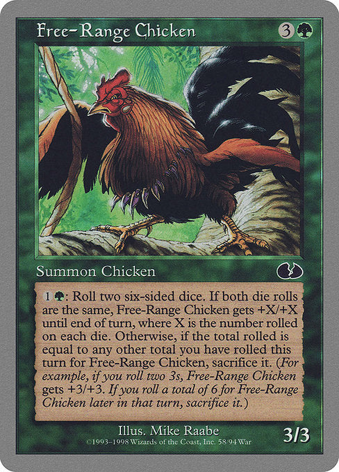 Free-Range Chicken [Unglued] | Gam3 Escape