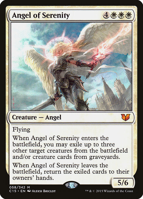 Angel of Serenity [Commander 2015] | Gam3 Escape