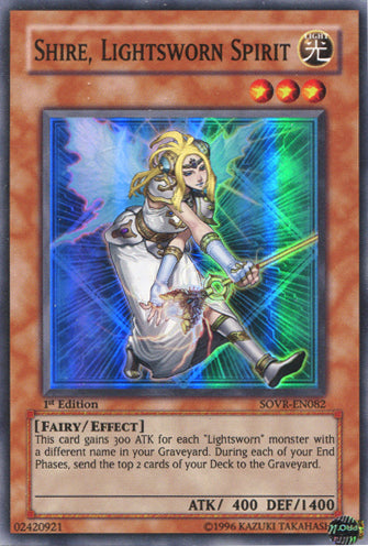 Shire, Lightsworn Spirit [SOVR-EN082] Super Rare | Gam3 Escape