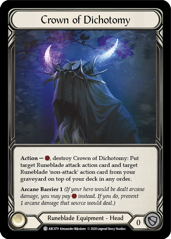 Crown of Dichotomy [ARC079] Unlimited Rainbow Foil | Gam3 Escape