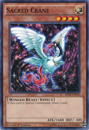 Sacred Crane [BP03-EN010] Common | Gam3 Escape
