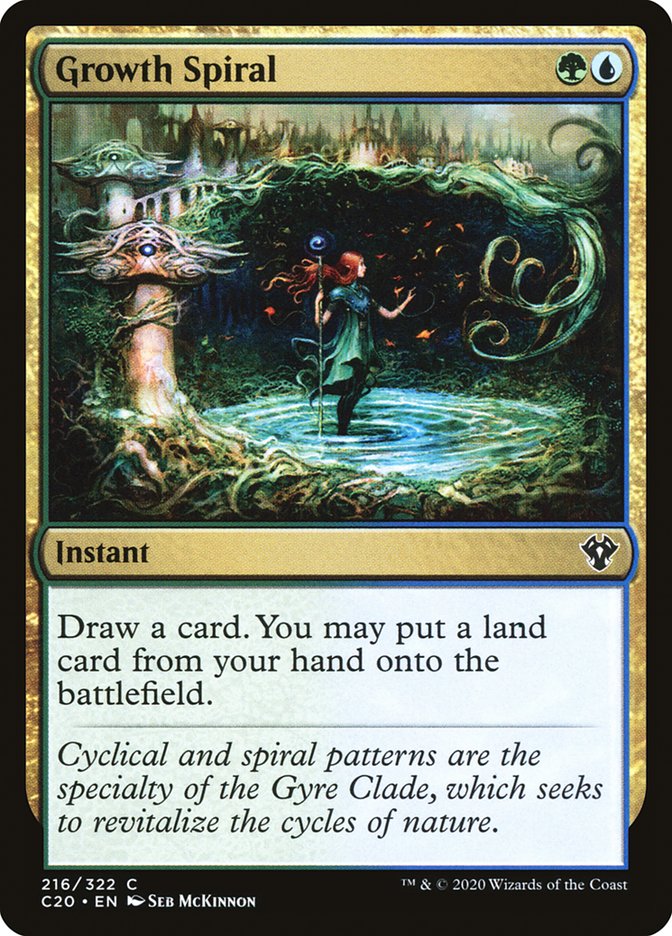 Growth Spiral [Commander 2020] | Gam3 Escape