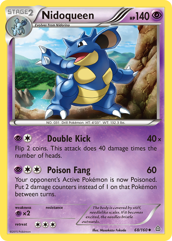 Nidoqueen (68/160) [XY: Primal Clash] | Gam3 Escape