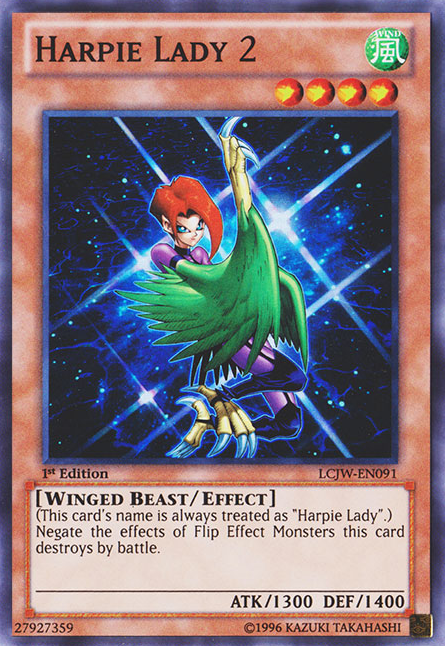 Harpie Lady 2 [LCJW-EN091] Super Rare | Gam3 Escape