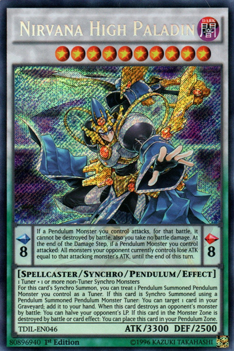 Nirvana High Paladin [TDIL-EN046] Secret Rare | Gam3 Escape