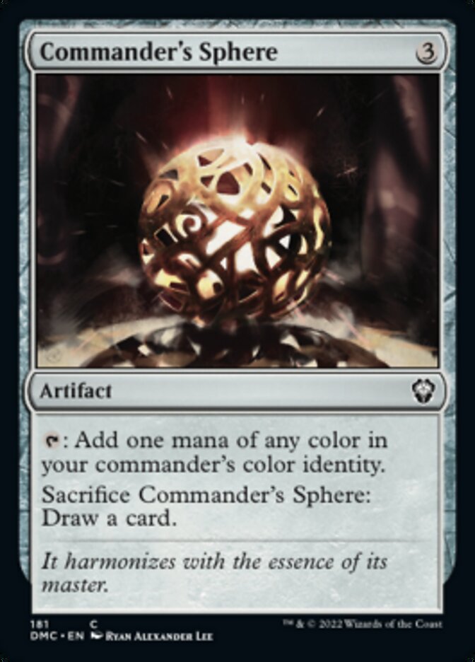 Commander's Sphere [Dominaria United Commander] | Gam3 Escape