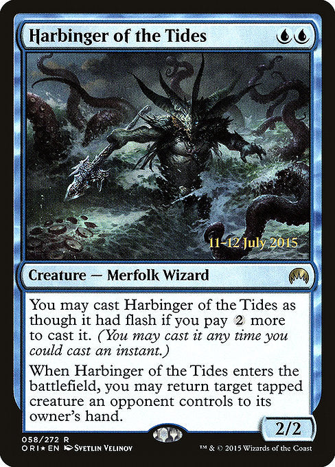 Harbinger of the Tides [Magic Origins Promos] | Gam3 Escape