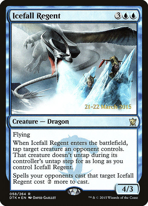 Icefall Regent [Dragons of Tarkir Promos] | Gam3 Escape