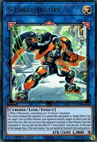 S-Force Justify [BLVO-EN048] Ultra Rare | Gam3 Escape