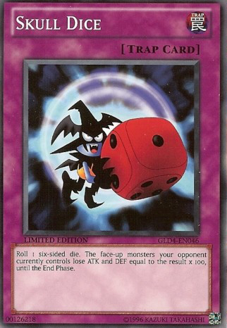 Skull Dice [GLD4-EN046] Common | Gam3 Escape