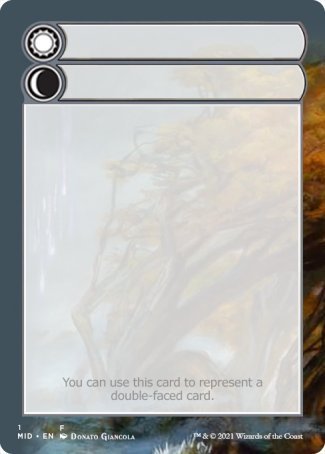 Helper Card (1/9) [Innistrad: Midnight Hunt Tokens] | Gam3 Escape