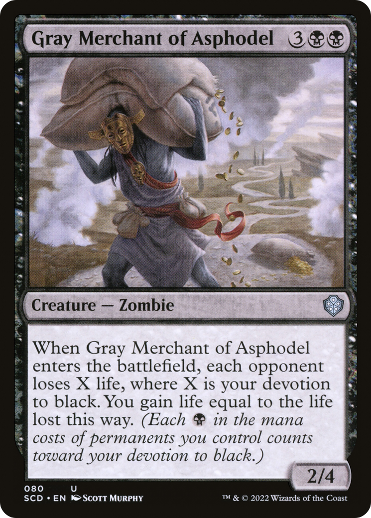 Gray Merchant of Asphodel [Starter Commander Decks] | Gam3 Escape