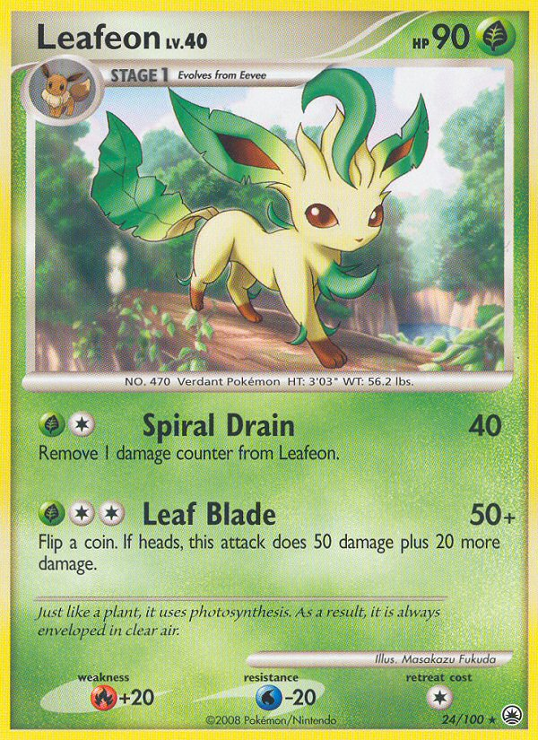 Leafeon (24/100) [Diamond & Pearl: Majestic Dawn] | Gam3 Escape