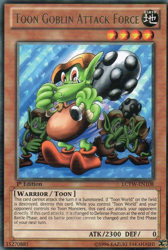 Toon Goblin Attack Force [LCYW-EN108] Rare | Gam3 Escape