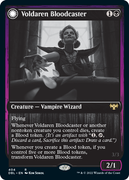 Voldaren Bloodcaster // Bloodbat Summoner [Innistrad: Double Feature] | Gam3 Escape