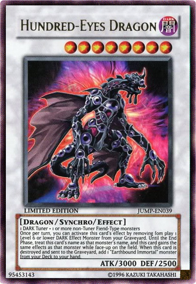 Hundred-Eyes Dragon [JUMP-EN039] Ultra Rare | Gam3 Escape