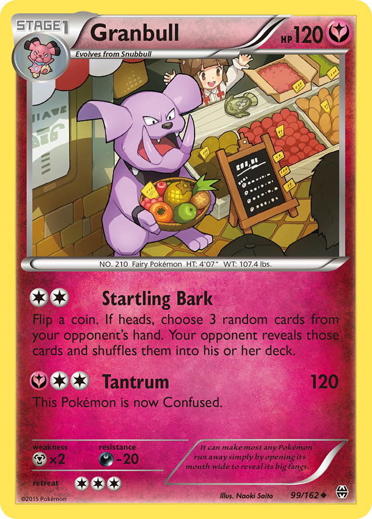 Granbull (99/162) [XY: BREAKthrough] | Gam3 Escape