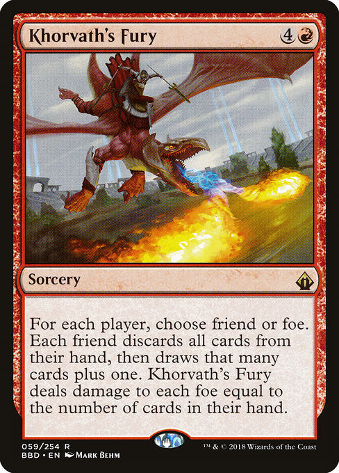 Khorvath's Fury [Battlebond] | Gam3 Escape