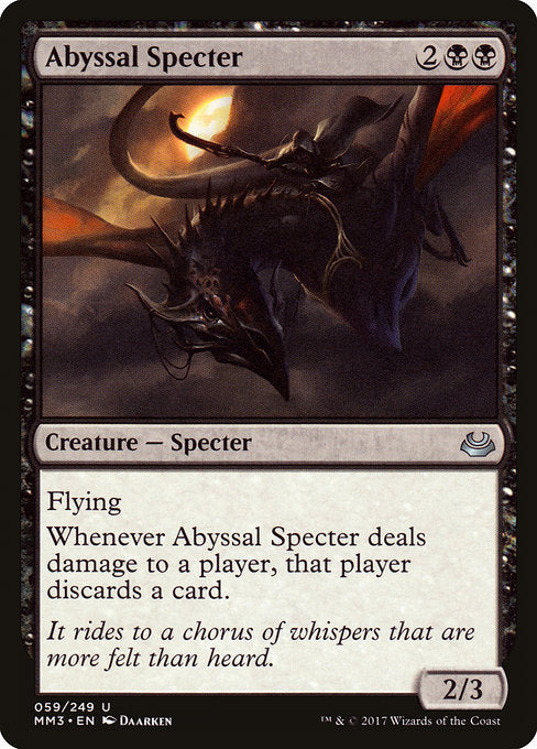 Abyssal Specter [Modern Masters 2017] | Gam3 Escape