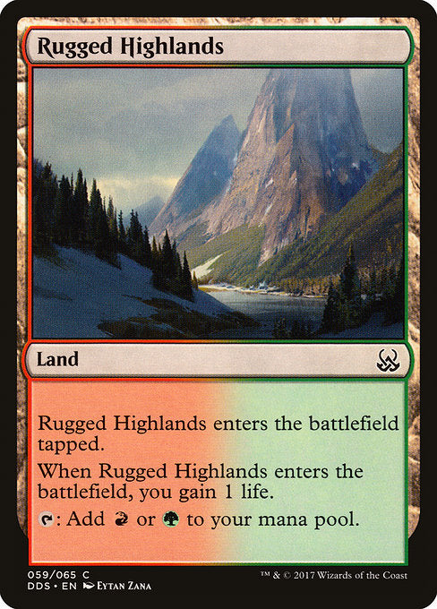 Rugged Highlands [Duel Decks: Mind vs. Might] | Gam3 Escape