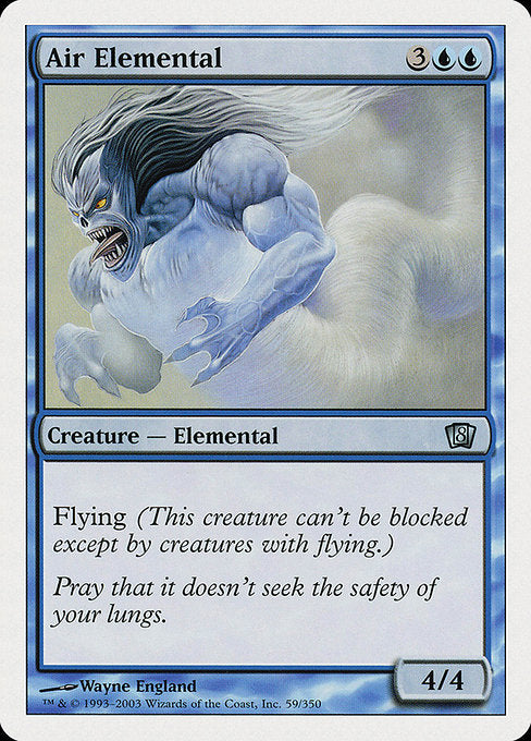 Air Elemental [Eighth Edition] | Gam3 Escape