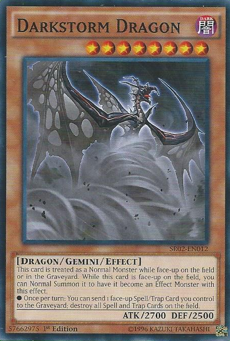 Darkstorm Dragon [SR02-EN012] Common | Gam3 Escape