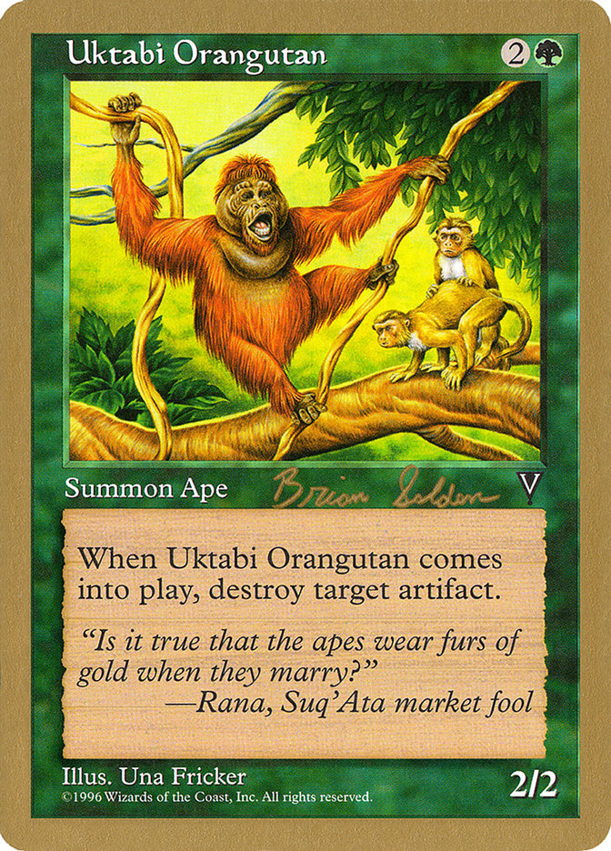 Uktabi Orangutan (Brian Selden) [World Championship Decks 1998] | Gam3 Escape