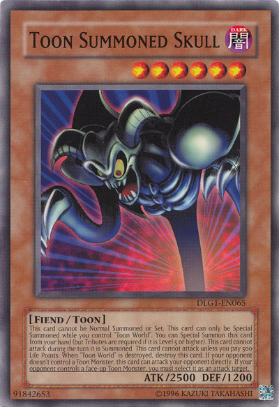 Toon Summoned Skull [DLG1-EN065] Common | Gam3 Escape