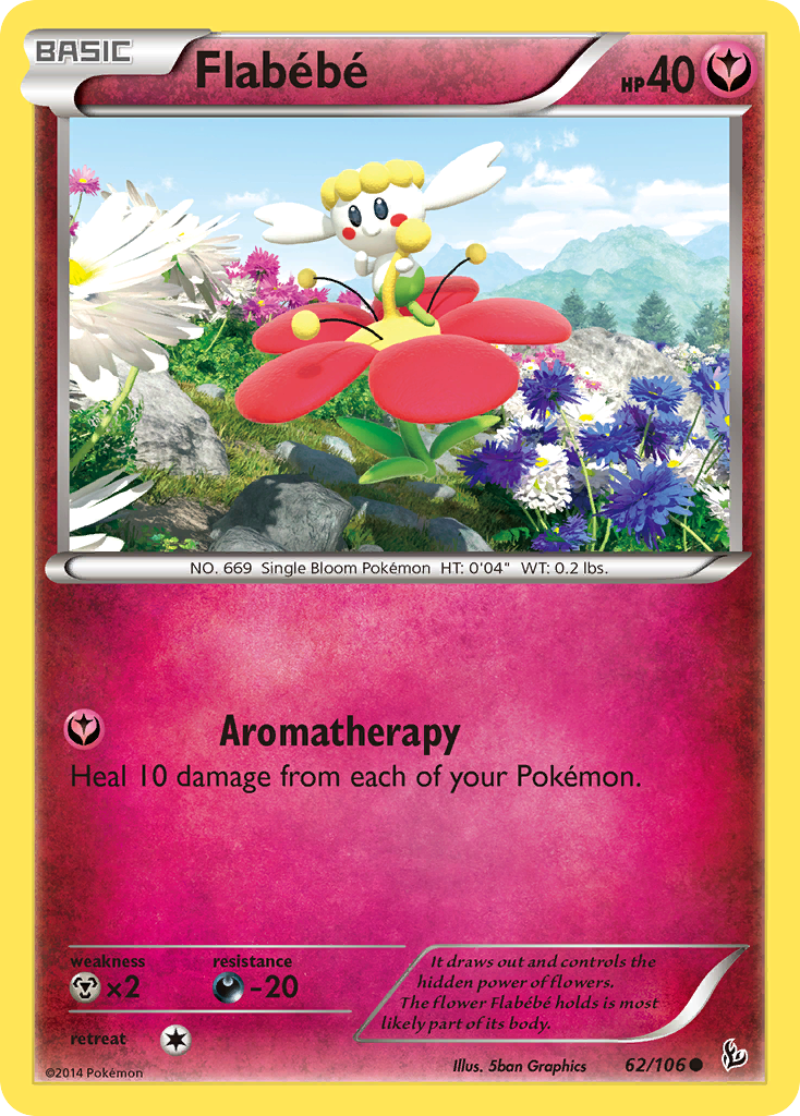 Flabebe (62/106) [XY: Flashfire] | Gam3 Escape