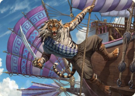 Jedit Ojanen, Mercenary Art Card [Dominaria United Art Series] | Gam3 Escape