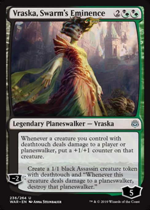 Vraska, Swarm's Eminence [War of the Spark] | Gam3 Escape