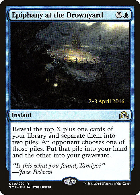 Epiphany at the Drownyard [Shadows over Innistrad Promos] | Gam3 Escape