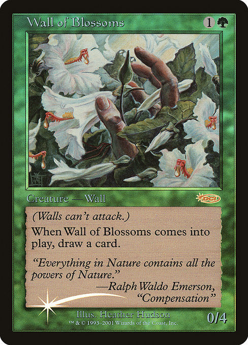 Wall of Blossoms [Friday Night Magic 2002] | Gam3 Escape