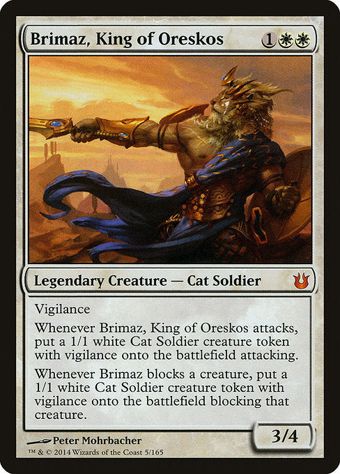 Brimaz, King of Oreskos [Born of the Gods] | Gam3 Escape