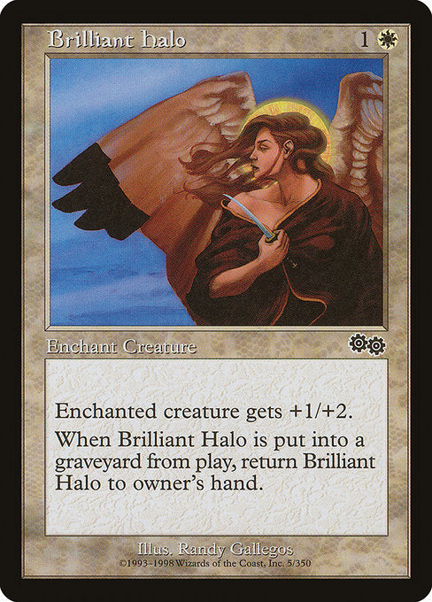 Brilliant Halo [Urza's Saga] | Gam3 Escape