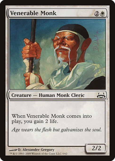 Venerable Monk [Duel Decks: Divine vs. Demonic] | Gam3 Escape