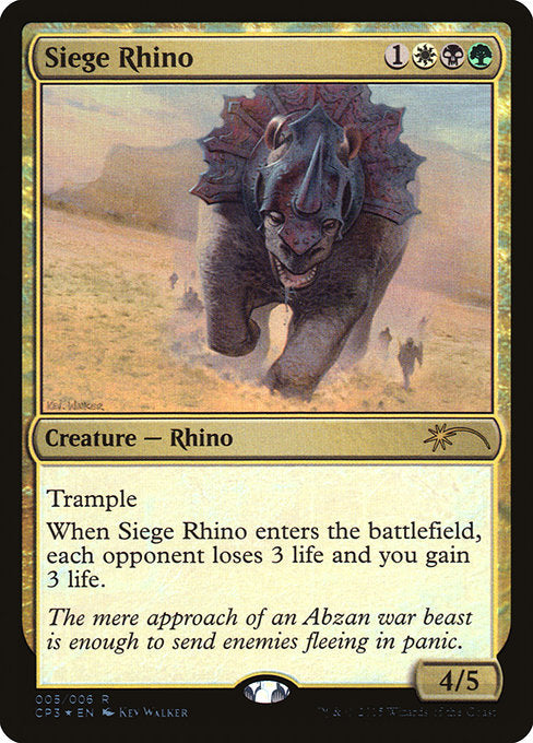 Siege Rhino [Magic Origins Clash Pack] | Gam3 Escape