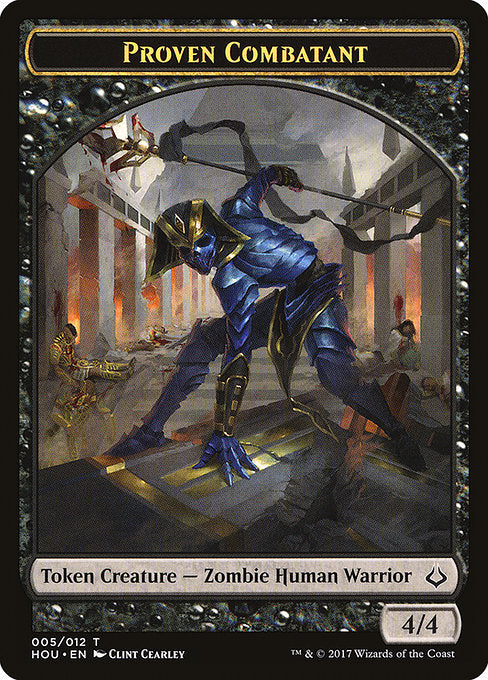 Proven Combatant Token [Hour of Devastation Tokens] | Gam3 Escape