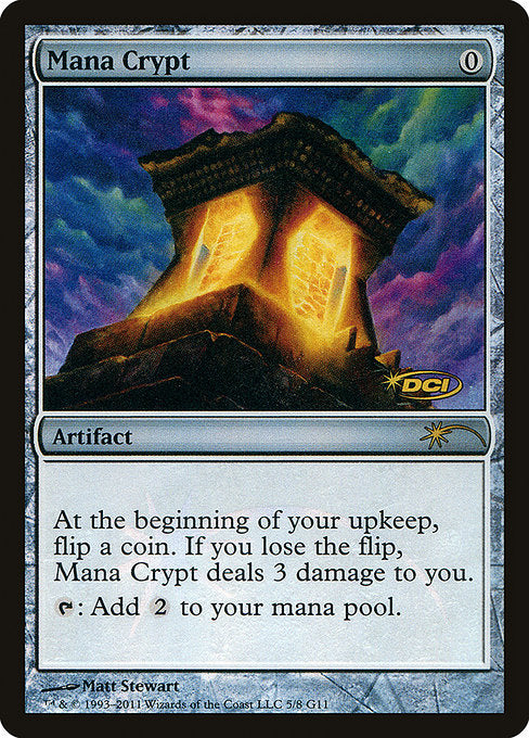 Mana Crypt [Judge Gift Cards 2011] | Gam3 Escape