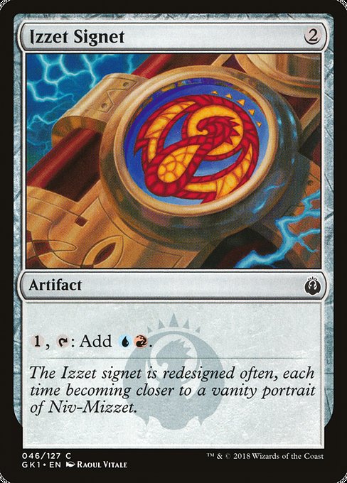 Izzet Signet [GRN Guild Kit] | Gam3 Escape