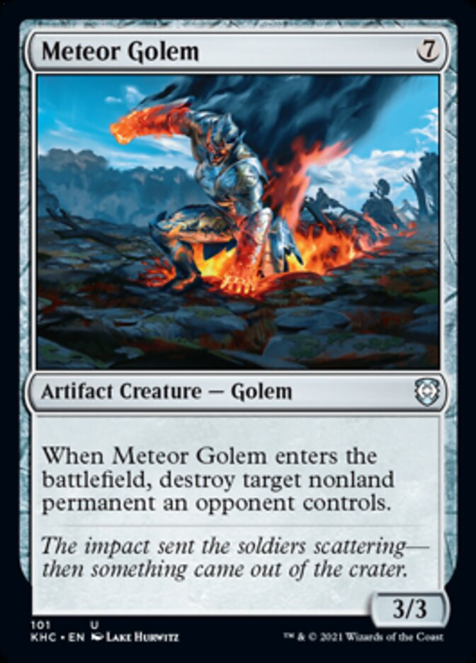 Meteor Golem [Kaldheim Commander] | Gam3 Escape