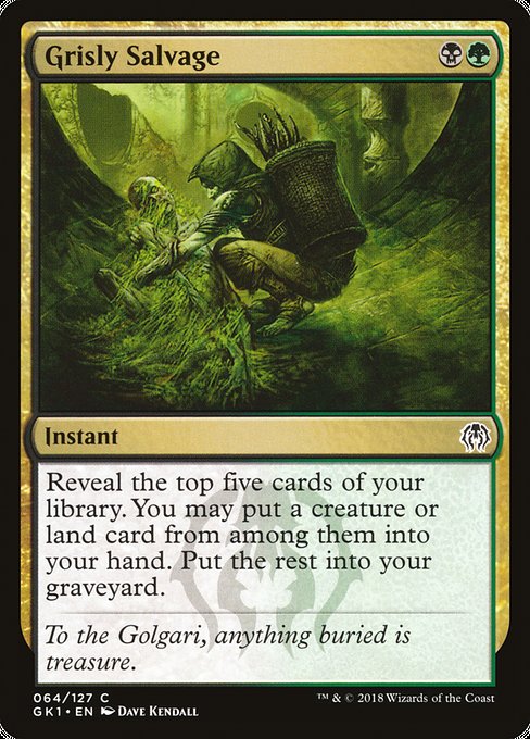 Grisly Salvage [GRN Guild Kit] | Gam3 Escape