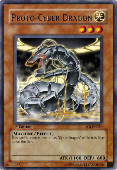 Proto-Cyber Dragon [SOI-EN010] Rare | Gam3 Escape