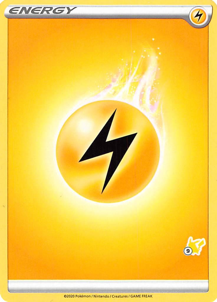 Lightning Energy (Pikachu Stamp #9) [Battle Academy 2022] | Gam3 Escape