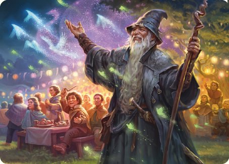 Gandalf, Friend of the Shire Art Card [The Lord of the Rings: Tales of Middle-earth Art Series] | Gam3 Escape