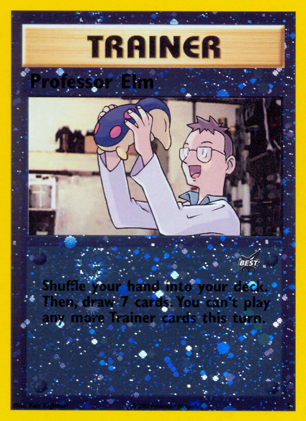 Professor Elm (3) [Best of Promos] | Gam3 Escape