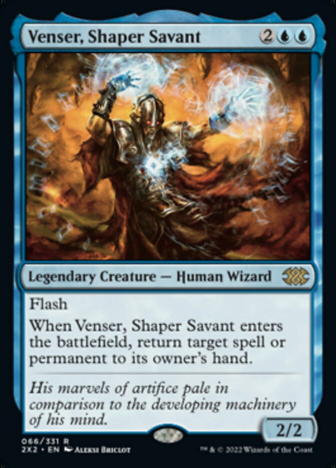 Venser, Shaper Savant [Double Masters 2022] | Gam3 Escape