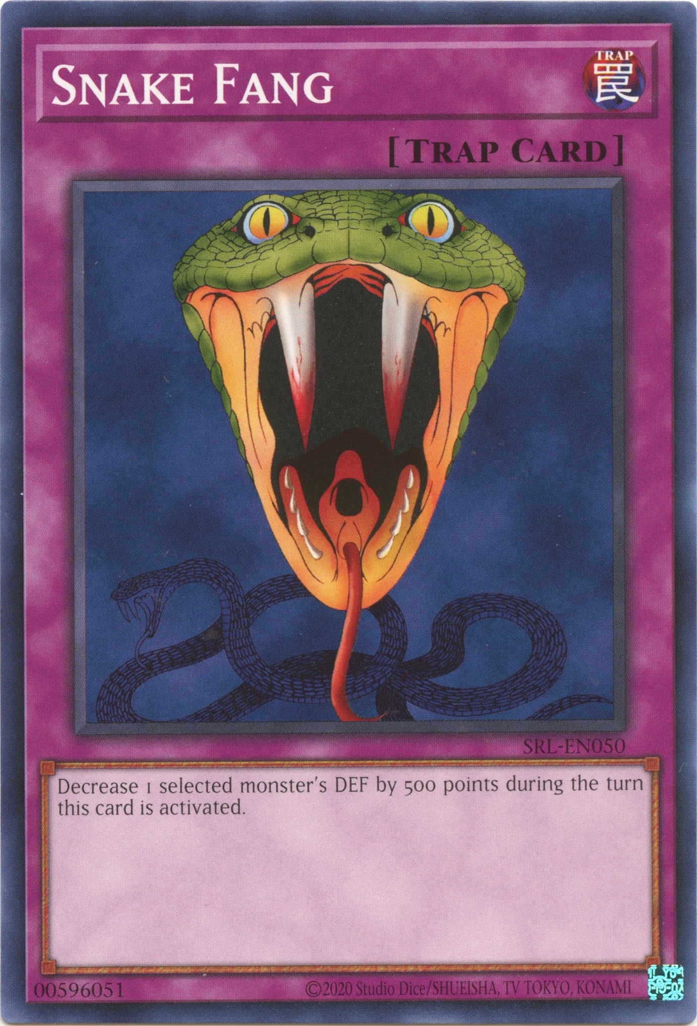 Snake Fang (25th Anniversary) [SRL-EN050] Common | Gam3 Escape
