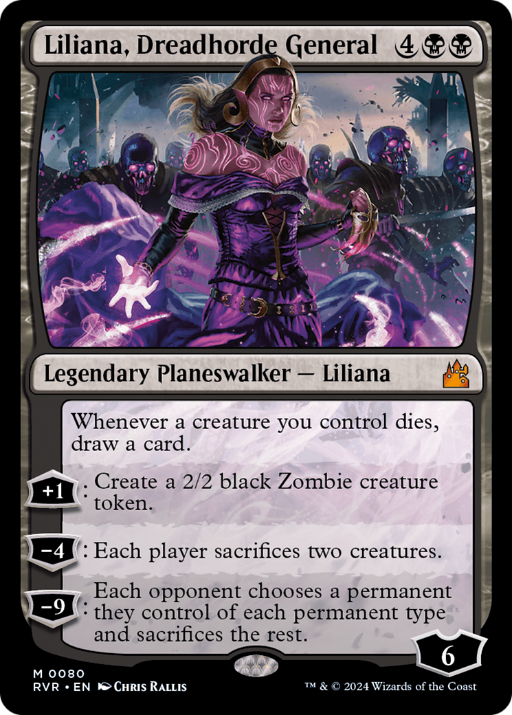 Liliana, Dreadhorde General [Ravnica Remastered] | Gam3 Escape